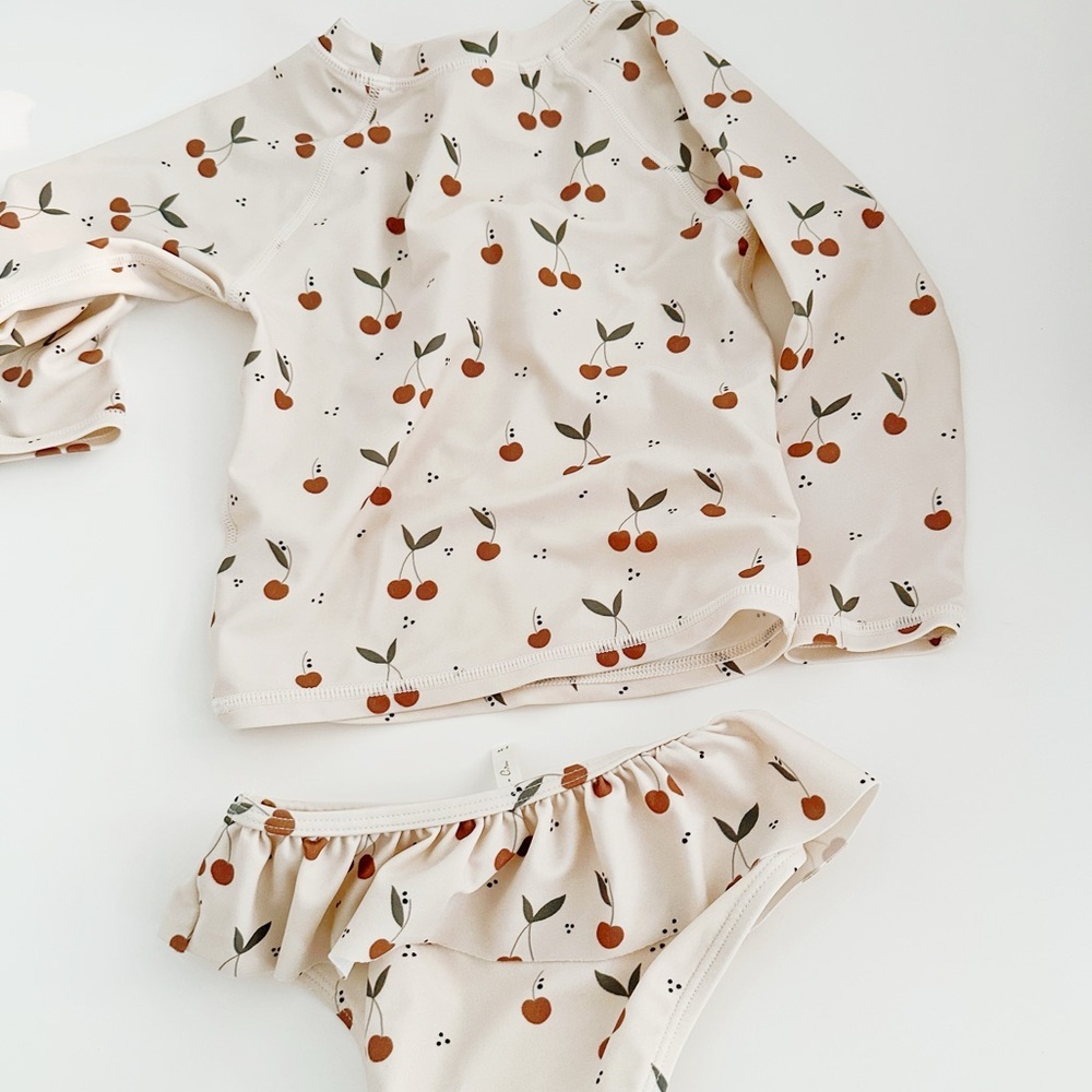 RYLEE + CRU - Cherry Two Piece Swim Suit - Picture 4 of 16
